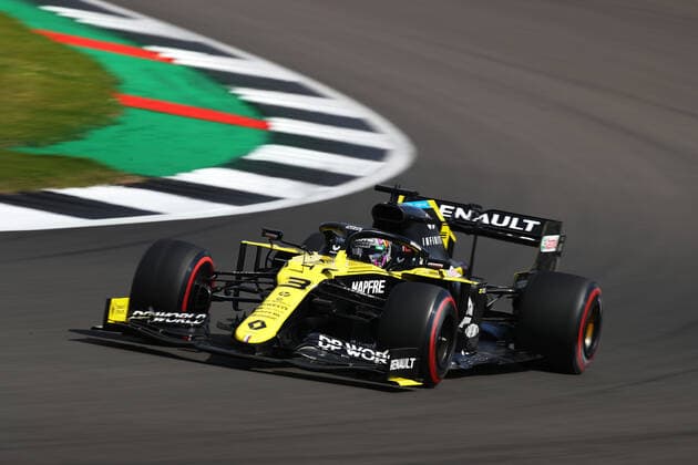 Motorsports: FIA Formula One World Championship, WM, Weltmeisterschaft 2020, Grand Prix of Great Britain Motorsports: FIA Formula One World Championship 2020, Grand Prix of Great Britain, 3 Daniel Ricciardo (AUS, Renault DP World F1 Team),