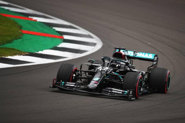 Motorsports: FIA Formula One World Championship, WM, Weltmeisterschaft 2020, Grand Prix of Great Britain Motorsports: FIA Formula One World Championship 2020, Grand Prix of Great Britain, 44 Lewis Hamilton (GBR, Mercedes-AMG Petronas Formula One Team),
