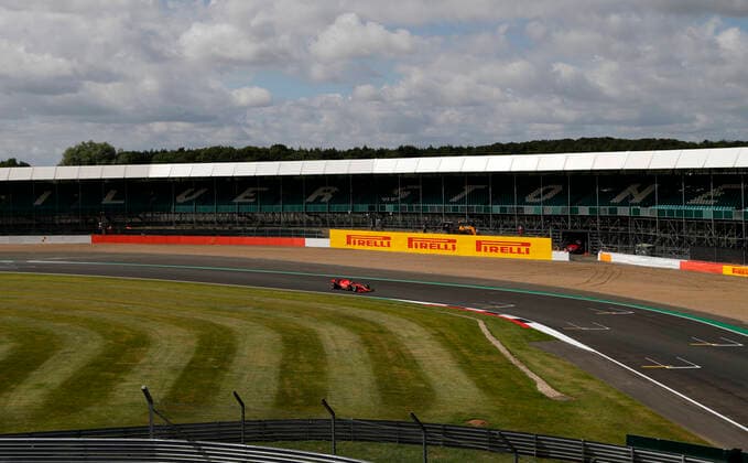 Motorsports: FIA Formula One World Championship, WM, Weltmeisterschaft 2020, Grand Prix of Great Britain Motorsports: FIA Formula One World Championship 2020, Grand Prix of Great Britain, 5 Sebastian Vettel (GER, Scuderia Ferrari Mission Winnow),