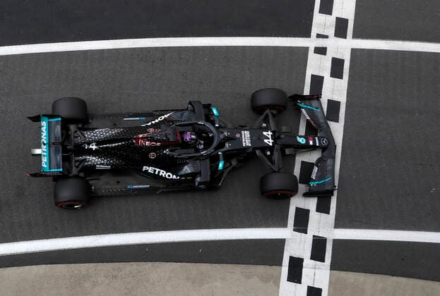 Motorsports: FIA Formula One World Championship, WM, Weltmeisterschaft 2020, Grand Prix of Great Britain Motorsports: FIA Formula One World Championship 2020, Grand Prix of Great Britain, 44 Lewis Hamilton (GBR, Mercedes-AMG Petronas Formula One Team),