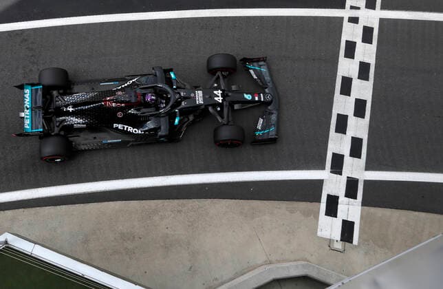 Motorsports: FIA Formula One World Championship, WM, Weltmeisterschaft 2020, Grand Prix of Great Britain Motorsports: FIA Formula One World Championship 2020, Grand Prix of Great Britain, 44 Lewis Hamilton (GBR, Mercedes-AMG Petronas Formula One Team),