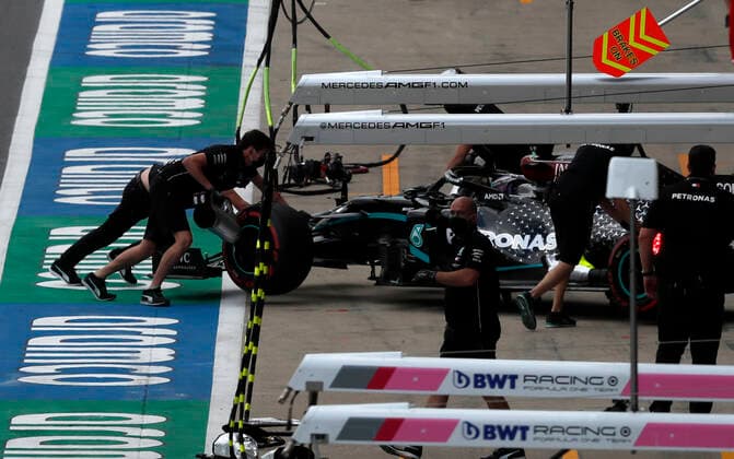 Motorsports: FIA Formula One World Championship, WM, Weltmeisterschaft 2020, Grand Prix of Great Britain Motorsports: FIA Formula One World Championship 2020, Grand Prix of Great Britain, 44 Lewis Hamilton (GBR, Mercedes-AMG Petronas Formula One Team),