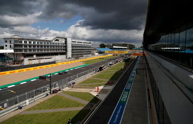 Motorsports: FIA Formula One World Championship, WM, Weltmeisterschaft 2020, Grand Prix of Great Britain Motorsports: FIA Formula One World Championship 2020, Grand Prix of Great Britain, 44 Lewis Hamilton (GBR, Mercedes-AMG Petronas Formula One Team),
