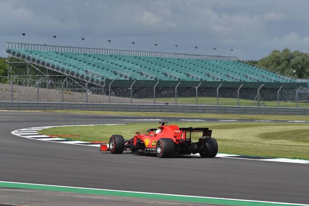 Motorsports: FIA Formula One World Championship, WM, Weltmeisterschaft 2020, Grand Prix of Great Britain Motorsports: FIA Formula One World Championship 2020, Grand Prix of Great Britain, 5 Sebastian Vettel (GER, Scuderia Ferrari Mission Winnow),
