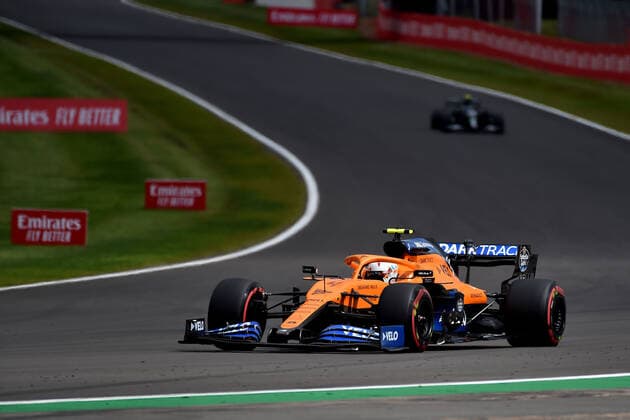 Motorsports: FIA Formula One World Championship, WM, Weltmeisterschaft 2020, Grand Prix of Great Britain Motorsports: FIA Formula One World Championship 2020, Grand Prix of Great Britain, 4 Lando Norris (GBR, McLaren F1 Team),