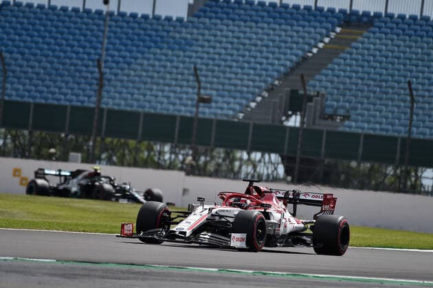 Motorsports: FIA Formula One World Championship, WM, Weltmeisterschaft 2020, Grand Prix of Great Britain Motorsports: FIA Formula One World Championship 2020, Grand Prix of Great Britain, 7 Kimi Raikkonen (FIN, Alfa Romeo Racing ORLEN),