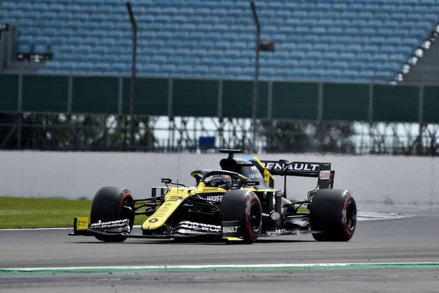 Motorsports: FIA Formula One World Championship, WM, Weltmeisterschaft 2020, Grand Prix of Great Britain Motorsports: FIA Formula One World Championship 2020, Grand Prix of Great Britain, 3 Daniel Ricciardo (AUS, Renault DP World F1 Team),