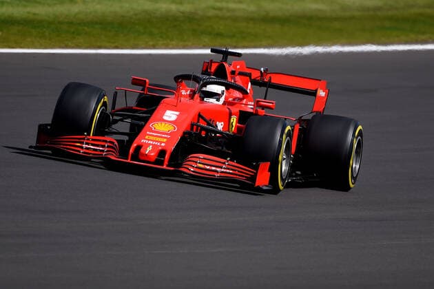 Motorsports: FIA Formula One World Championship, WM, Weltmeisterschaft 2020, Grand Prix of Great Britain Motorsports: FIA Formula One World Championship 2020, Grand Prix of Great Britain, 5 Sebastian Vettel (GER, Scuderia Ferrari Mission Winnow),