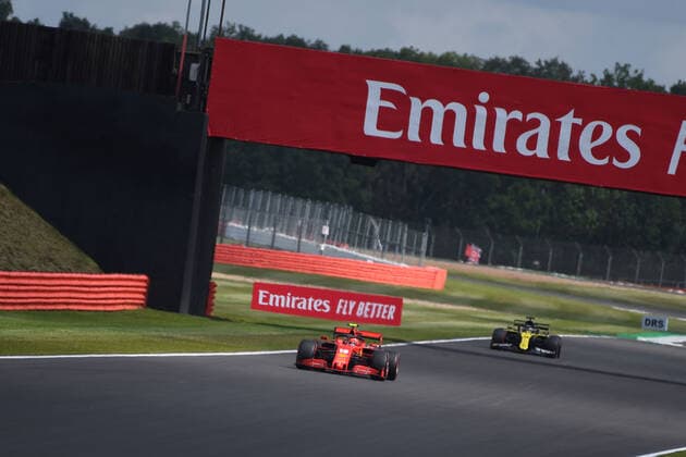 Motorsports: FIA Formula One World Championship, WM, Weltmeisterschaft 2020, Grand Prix of Great Britain Motorsports: FIA Formula One World Championship 2020, Grand Prix of Great Britain, 16 Charles Leclerc (MCO, Scuderia Ferrari Mission Winnow),