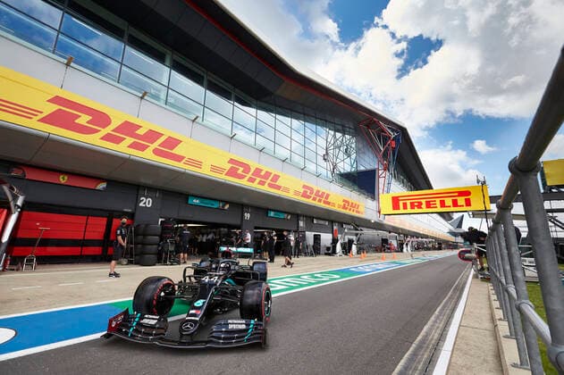 Motorsports: FIA Formula One World Championship, WM, Weltmeisterschaft 2020, Grand Prix of Great Britain Motorsports: FIA Formula One World Championship 2020, Grand Prix of Great Britain, 44 Lewis Hamilton (GBR, Mercedes-AMG Petronas Formula One Team),