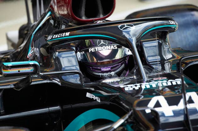 Motorsports: FIA Formula One World Championship, WM, Weltmeisterschaft 2020, Grand Prix of Great Britain Motorsports: FIA Formula One World Championship 2020, Grand Prix of Great Britain, 44 Lewis Hamilton (GBR, Mercedes-AMG Petronas Formula One Team),