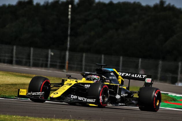 Motorsports: FIA Formula One World Championship, WM, Weltmeisterschaft 2020, Grand Prix of Great Britain Motorsports: FIA Formula One World Championship 2020, Grand Prix of Great Britain, 3 Daniel Ricciardo (AUS, Renault DP World F1 Team),
