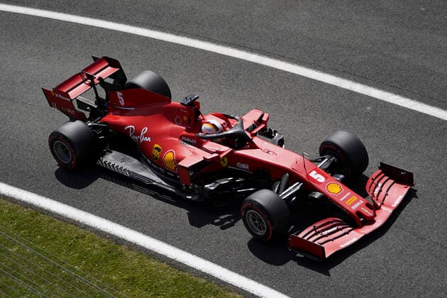 Motorsports: FIA Formula One World Championship, WM, Weltmeisterschaft 2020, Grand Prix of Great Britain Motorsports: FIA Formula One World Championship 2020, Grand Prix of Great Britain, 5 Sebastian Vettel (GER, Scuderia Ferrari Mission Winnow),