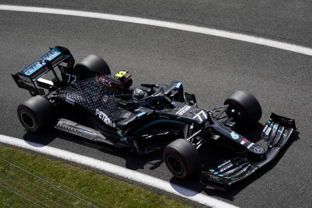 Motorsports: FIA Formula One World Championship, WM, Weltmeisterschaft 2020, Grand Prix of Great Britain Motorsports: FIA Formula One World Championship 2020, Grand Prix of Great Britain, 77 Valtteri Bottas (FIN, Mercedes-AMG Petronas Formula One Team),