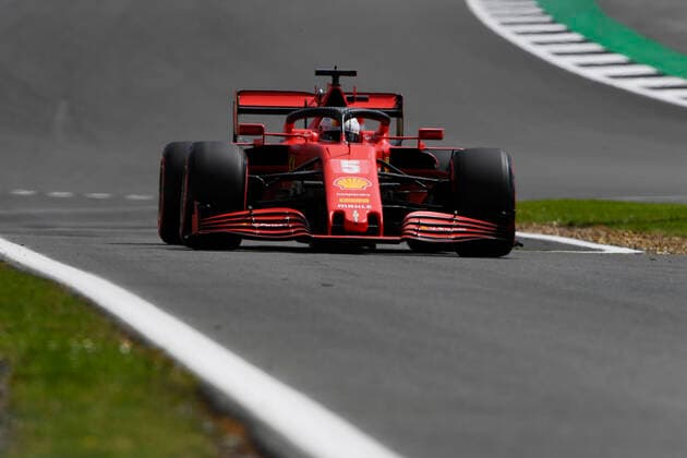 Motorsports: FIA Formula One World Championship, WM, Weltmeisterschaft 2020, Grand Prix of Great Britain Motorsports: FIA Formula One World Championship 2020, Grand Prix of Great Britain, 5 Sebastian Vettel (GER, Scuderia Ferrari Mission Winnow),