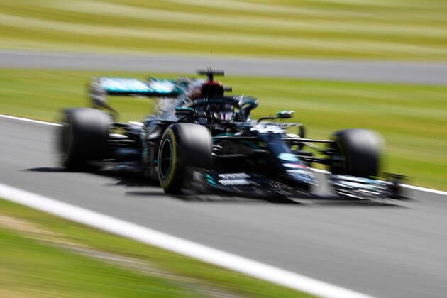 Motorsports: FIA Formula One World Championship, WM, Weltmeisterschaft 2020, Grand Prix of Great Britain Motorsports: FIA Formula One World Championship 2020, Grand Prix of Great Britain, 44 Lewis Hamilton (GBR, Mercedes-AMG Petronas Formula One Team),