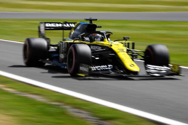 Motorsports: FIA Formula One World Championship, WM, Weltmeisterschaft 2020, Grand Prix of Great Britain Motorsports: FIA Formula One World Championship 2020, Grand Prix of Great Britain, 3 Daniel Ricciardo (AUS, Renault DP World F1 Team),