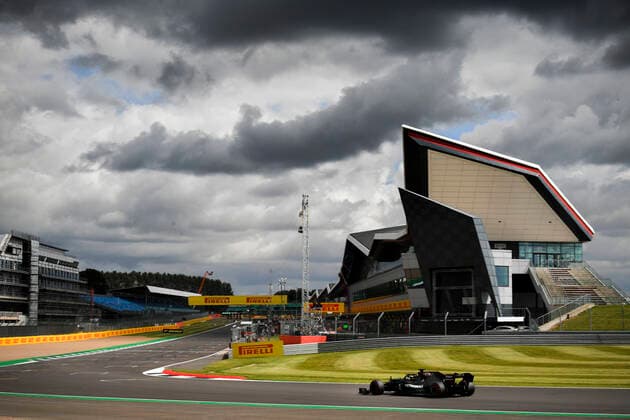 Motorsports: FIA Formula One World Championship, WM, Weltmeisterschaft 2020, Grand Prix of Great Britain Motorsports: FIA Formula One World Championship 2020, Grand Prix of Great Britain, 44 Lewis Hamilton (GBR, Mercedes-AMG Petronas Formula One Team),