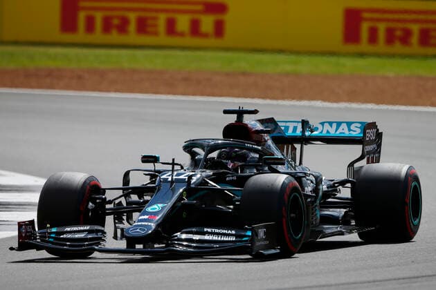 Motorsports: FIA Formula One World Championship, WM, Weltmeisterschaft 2020, Grand Prix of Great Britain Motorsports: FIA Formula One World Championship 2020, Grand Prix of Great Britain, 44 Lewis Hamilton (GBR, Mercedes-AMG Petronas Formula One Team),