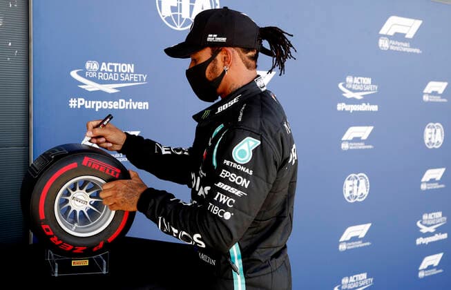 Motorsports: FIA Formula One World Championship, WM, Weltmeisterschaft 2020, Grand Prix of Great Britain Motorsports: FIA Formula One World Championship 2020, Grand Prix of Great Britain, 44 Lewis Hamilton (GBR, Mercedes-AMG Petronas Formula One Team),