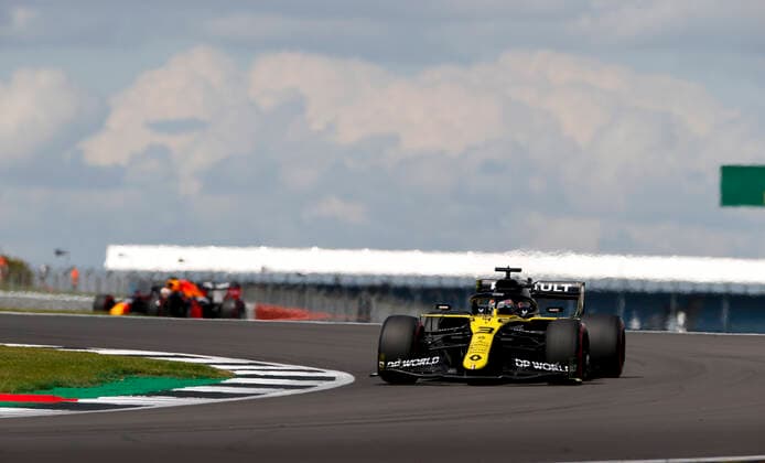 Motorsports: FIA Formula One World Championship, WM, Weltmeisterschaft 2020, Grand Prix of Great Britain, 3 Daniel Ricciardo (AUS, Renault DP World F1 Team), Silverstone Great Britain