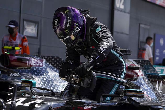 Motorsports: FIA Formula One World Championship, WM, Weltmeisterschaft 2020, Grand Prix of Great Britain Motorsports: FIA Formula One World Championship 2020, Grand Prix of Great Britain, 44 Lewis Hamilton (GBR, Mercedes-AMG Petronas Formula One Team),