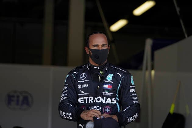 Motorsports: FIA Formula One World Championship, WM, Weltmeisterschaft 2020, Grand Prix of Great Britain Motorsports: FIA Formula One World Championship 2020, Grand Prix of Great Britain, 44 Lewis Hamilton (GBR, Mercedes-AMG Petronas Formula One Team),
