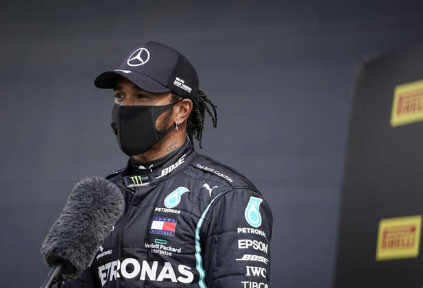 Motorsports: FIA Formula One World Championship, WM, Weltmeisterschaft 2020, Grand Prix of Great Britain Motorsports: FIA Formula One World Championship 2020, Grand Prix of Great Britain, 44 Lewis Hamilton (GBR, Mercedes-AMG Petronas Formula One Team),