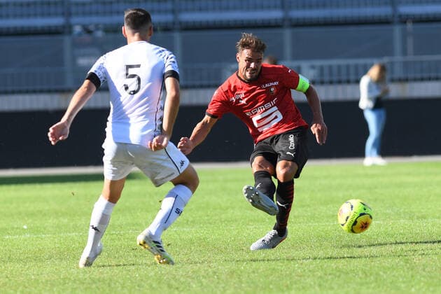 Fußball, Testspiel, Stade Rennes - SCO Angers Damien Da Silva (Rennes) FOOTBALL : Stade Rennais vs Angers SCO - Match amical - 01 08 2020 RonanHoussin Panoramic 