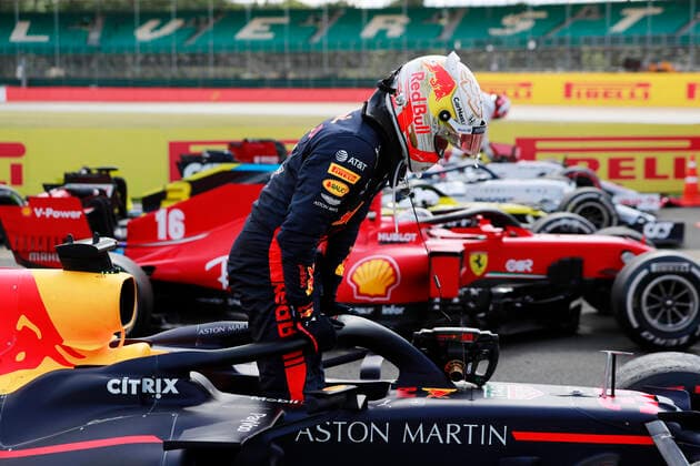 Motorsports: FIA Formula One World Championship, WM, Weltmeisterschaft 2020, Grand Prix of Great Britain Motorsports: FIA Formula One World Championship 2020, Grand Prix of Great Britain, 33 Max Verstappen (NLD, Aston Martin Red Bull Racing),