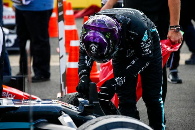 Sport Bilder des Tages Motorsports: FIA Formula One World Championship, WM, Weltmeisterschaft 2020, Grand Prix of Great Britain Motorsports: FIA Formula One World Championship 2020, Grand Prix of Great Britain, 44 Lewis Hamilton (GBR, Mercedes-AMG Petronas Formula One Team),
