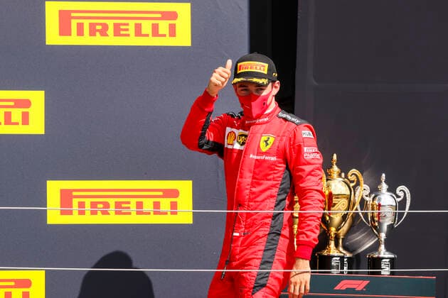 Motorsports: FIA Formula One World Championship, WM, Weltmeisterschaft 2020, Grand Prix of Great Britain Motorsports: FIA Formula One World Championship 2020, Grand Prix of Great Britain, 16 Charles Leclerc (MCO, Scuderia Ferrari Mission Winnow),