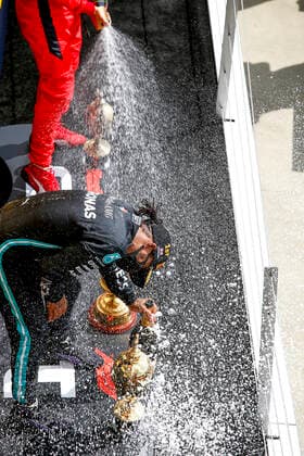 Motorsports: FIA Formula One World Championship, WM, Weltmeisterschaft 2020, Grand Prix of Great Britain, 44 Lewis Hamilton (GBR, Mercedes-AMG Petronas Formula One Team), Silverstone Great Britain