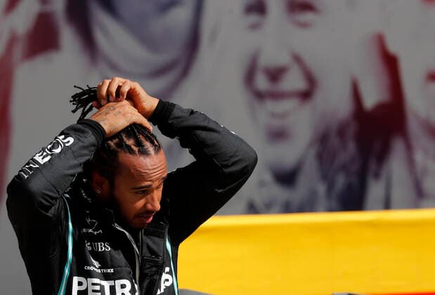 Motorsports: FIA Formula One World Championship, WM, Weltmeisterschaft 2020, Grand Prix of Great Britain Motorsports: FIA Formula One World Championship 2020, Grand Prix of Great Britain, 44 Lewis Hamilton (GBR, Mercedes-AMG Petronas Formula One Team),