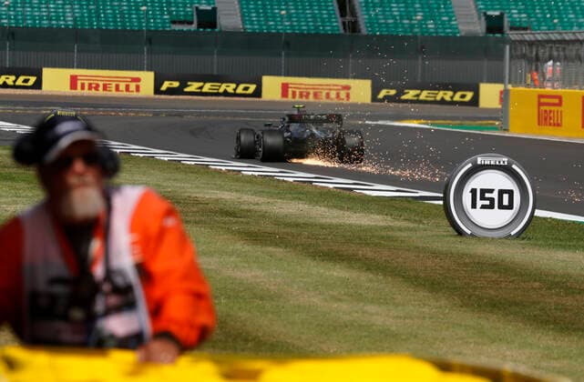 Motorsports: FIA Formula One World Championship, WM, Weltmeisterschaft 2020, Grand Prix of Great Britain Motorsports: FIA Formula One World Championship 2020, Grand Prix of Great Britain, 77 Valtteri Bottas (FIN, Mercedes-AMG Petronas Formula One Team),