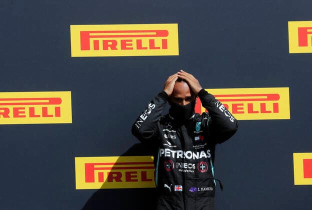 Motorsports: FIA Formula One World Championship, WM, Weltmeisterschaft 2020, Grand Prix of Great Britain Motorsports: FIA Formula One World Championship 2020, Grand Prix of Great Britain, 44 Lewis Hamilton (GBR, Mercedes-AMG Petronas Formula One Team),