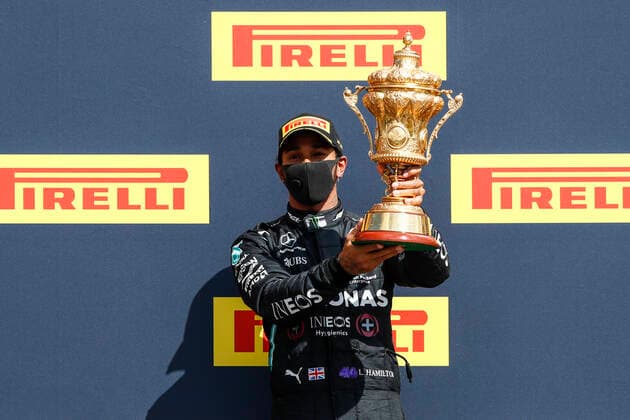 Motorsports: FIA Formula One World Championship, WM, Weltmeisterschaft 2020, Grand Prix of Great Britain, 44 Lewis Hamilton (GBR, Mercedes-AMG Petronas Formula One Team), Silverstone Great Britain