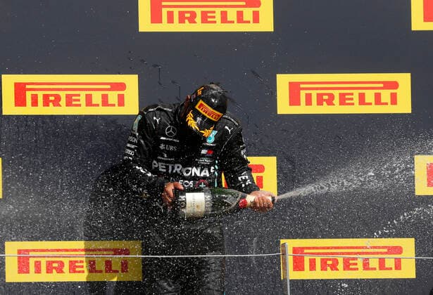 Motorsports: FIA Formula One World Championship, WM, Weltmeisterschaft 2020, Grand Prix of Great Britain Motorsports: FIA Formula One World Championship 2020, Grand Prix of Great Britain, 44 Lewis Hamilton (GBR, Mercedes-AMG Petronas Formula One Team),