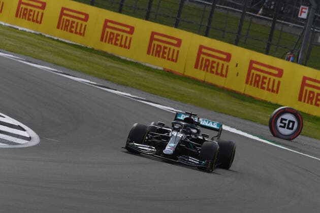 Motorsports: FIA Formula One World Championship, WM, Weltmeisterschaft 2020, Grand Prix of Great Britain Motorsports: FIA Formula One World Championship 2020, Grand Prix of Great Britain, 44 Lewis Hamilton (GBR, Mercedes-AMG Petronas Formula One Team),