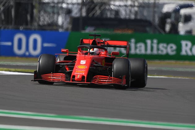 Motorsports: FIA Formula One World Championship, WM, Weltmeisterschaft 2020, Grand Prix of Great Britain Motorsports: FIA Formula One World Championship 2020, Grand Prix of Great Britain, 5 Sebastian Vettel (GER, Scuderia Ferrari Mission Winnow),