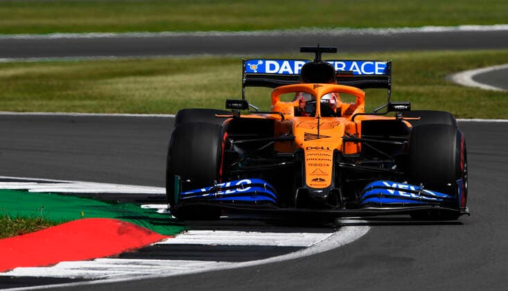 Motorsports: FIA Formula One World Championship, WM, Weltmeisterschaft 2020, Grand Prix of Great Britain Motorsports: FIA Formula One World Championship 2020, Grand Prix of Great Britain, 55 Carlos Sainz (ESP, McLaren F1 Team),