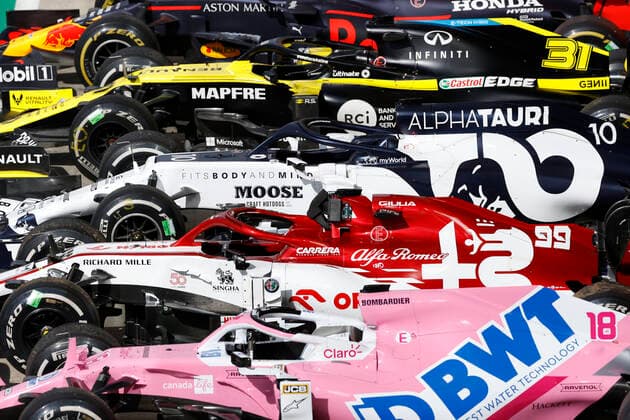 Motorsports: FIA Formula One World Championship, WM, Weltmeisterschaft 2020, Grand Prix of Great Britain Motorsports: FIA Formula One World Championship 2020, Grand Prix of Great Britain, Parc ferme
