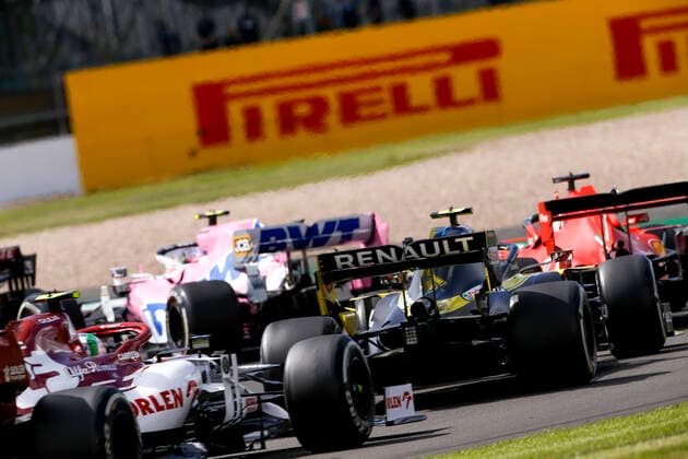 Motorsports: FIA Formula One World Championship, WM, Weltmeisterschaft 2020, Grand Prix of Great Britain, 31 Esteban Ocon (FRA, Renault DP World F1 Team), Silverstone Great Britain