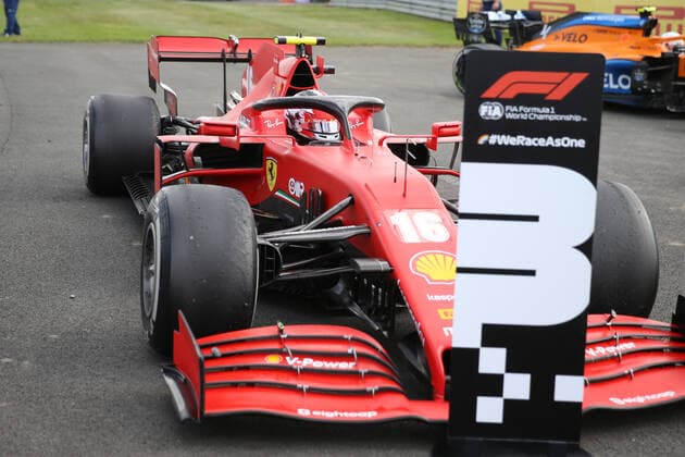 Motorsports: FIA Formula One World Championship, WM, Weltmeisterschaft 2020, Grand Prix of Great Britain Motorsports: FIA Formula One World Championship 2020, Grand Prix of Great Britain, 16 Charles Leclerc (MCO, Scuderia Ferrari Mission Winnow),