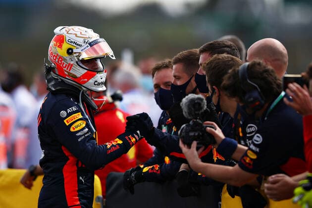Motorsports: FIA Formula One World Championship, WM, Weltmeisterschaft 2020, Grand Prix of Great Britain Motorsports: FIA Formula One World Championship 2020, Grand Prix of Great Britain, 33 Max Verstappen (NLD, Aston Martin Red Bull Racing),
