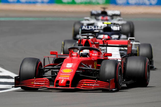 Motorsports: FIA Formula One World Championship, WM, Weltmeisterschaft 2020, Grand Prix of Great Britain Motorsports: FIA Formula One World Championship 2020, Grand Prix of Great Britain, 5 Sebastian Vettel (GER, Scuderia Ferrari Mission Winnow),