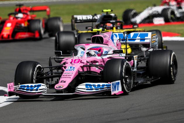 Motorsports: FIA Formula One World Championship, WM, Weltmeisterschaft 2020, Grand Prix of Great Britain Motorsports: FIA Formula One World Championship 2020, Grand Prix of Great Britain, 18 Lance Stroll (CAN, BWT Racing Point F1 Team),