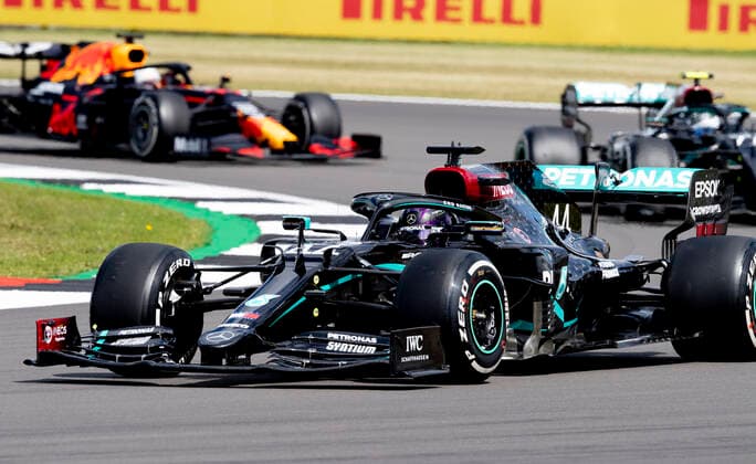Motorsports: FIA Formula One World Championship, WM, Weltmeisterschaft 2020, Grand Prix of Great Britain, 44 Lewis Hamilton (GBR, Mercedes-AMG Petronas Formula One Team), Silverstone Great Britain