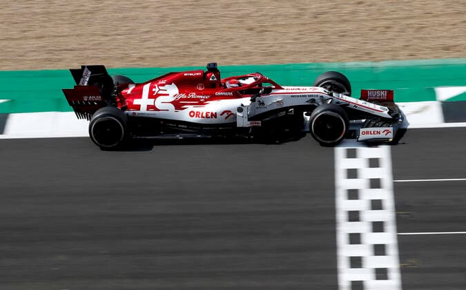 Motorsports: FIA Formula One World Championship, WM, Weltmeisterschaft 2020, Grand Prix of Great Britain, 7 Kimi Raikkonen (FIN, Alfa Romeo Racing ORLEN), Silverstone Great Britain