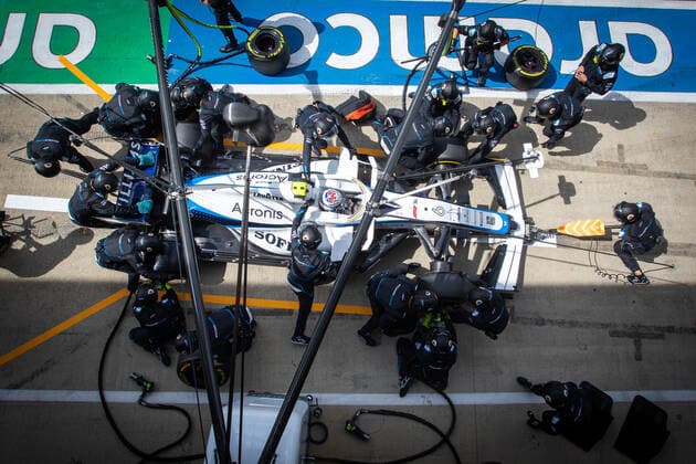Motorsports: FIA Formula One World Championship, WM, Weltmeisterschaft 2020, Grand Prix of Great Britain Motorsports: FIA Formula One World Championship 2020, Grand Prix of Great Britain, 6 Nicholas Latifi (CAN, Williams Racing),